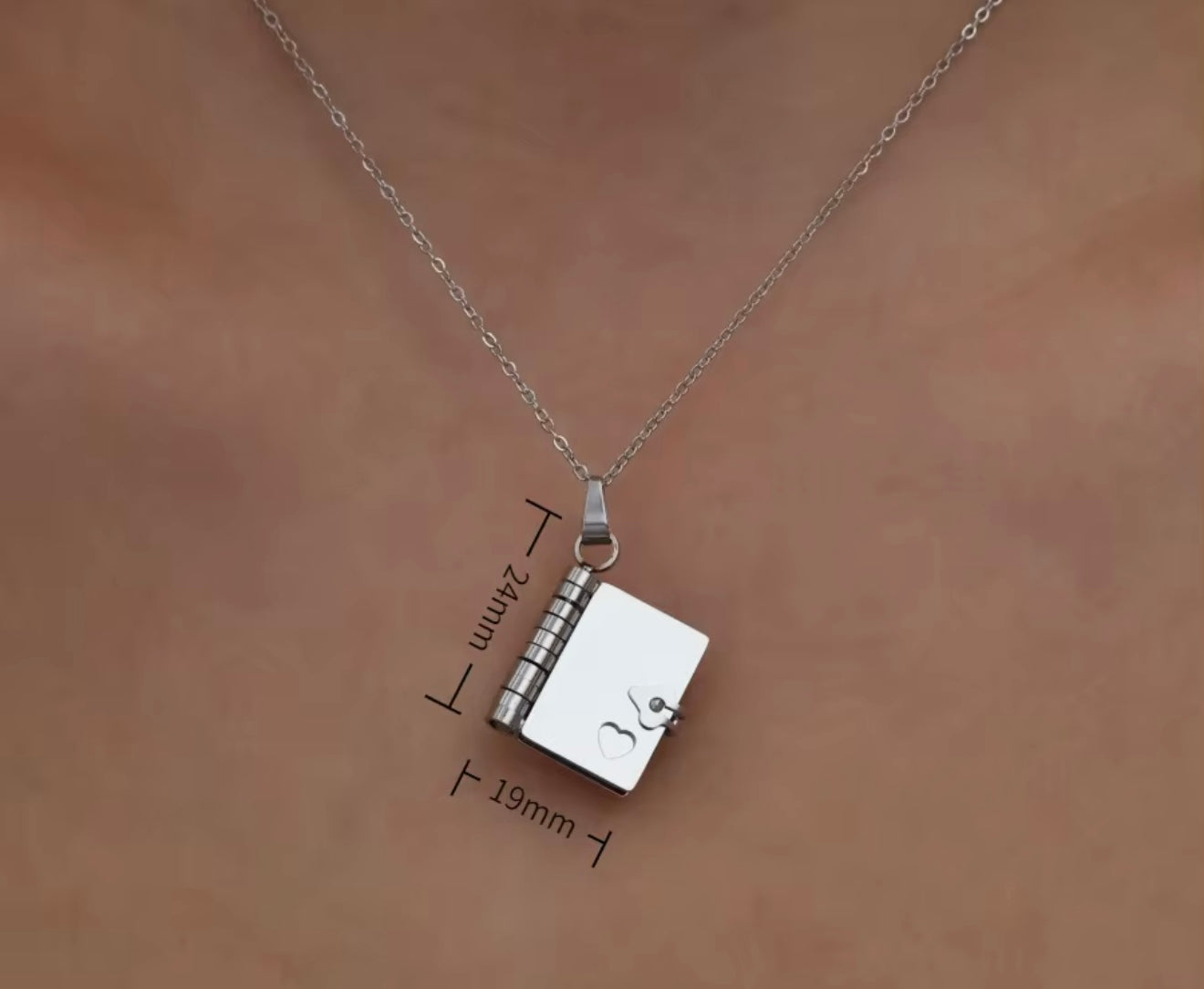 Didiray - Colgante chapado en oro de 14 quilates "Para mi querida hija (hijo)". Un regalo de joyería significativo para cumpleaños, graduación u ocasiones especiales. Acabado premium reforzado, brillo duradero.