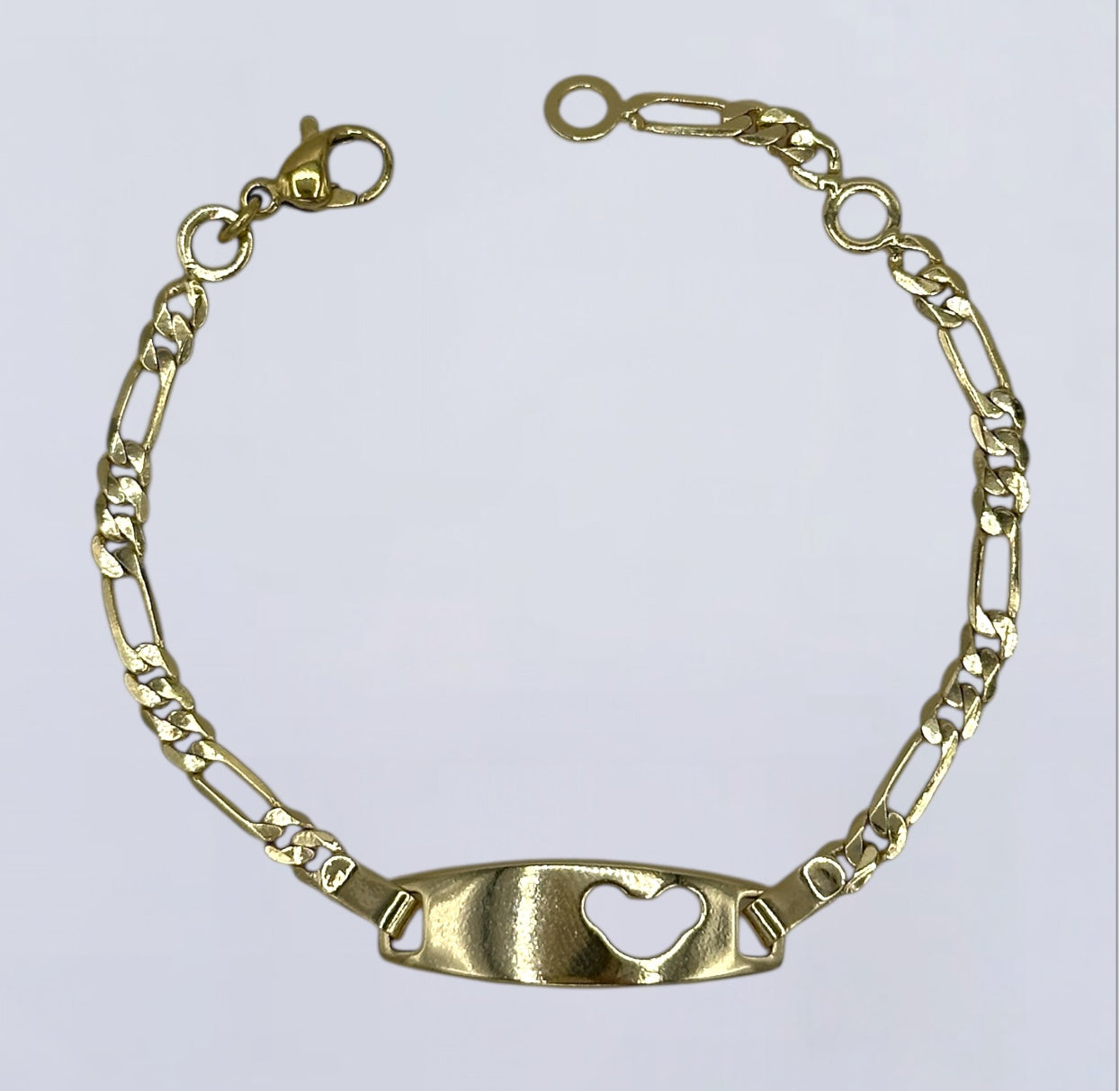 Didiray Pulsera personalizada bañada en oro de 14 quilates con escritura láser de moda, regalo hipoalergénico con personalidad.