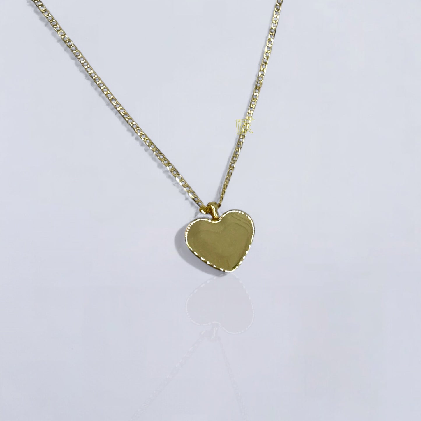 Didiray 14k, acabado premium, chapado en oro. Delicado collar de corazón personalizado con eslabones cubanos, con foto o texto, brillo duradero. Joya duradera, regalo para familiares, amigos y parejas.