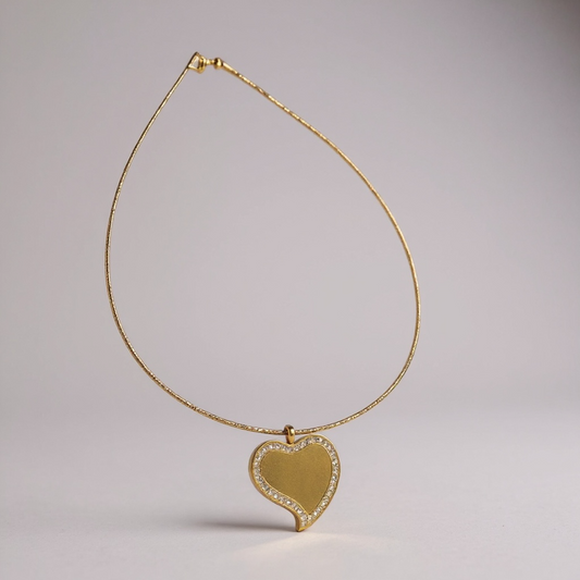 Didiray, acabado premium, chapado en oro de 14k. Collar de corazón personalizado con foto o texto,  Brillo duradero. Joyería resistente,regalo para familia,amigos,pareja.