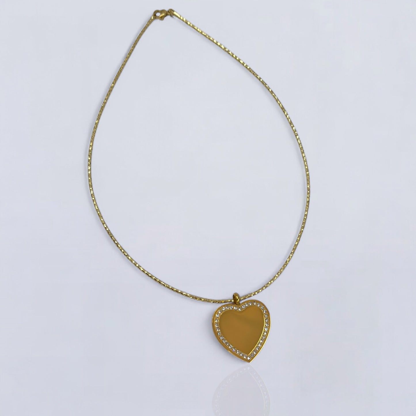 Didiray, acabado premium, chapado en oro de 14k. Collar de corazón personalizado con foto o texto, Brillo duradero. Joyería resistente,regalo para familia,amigos,pareja.