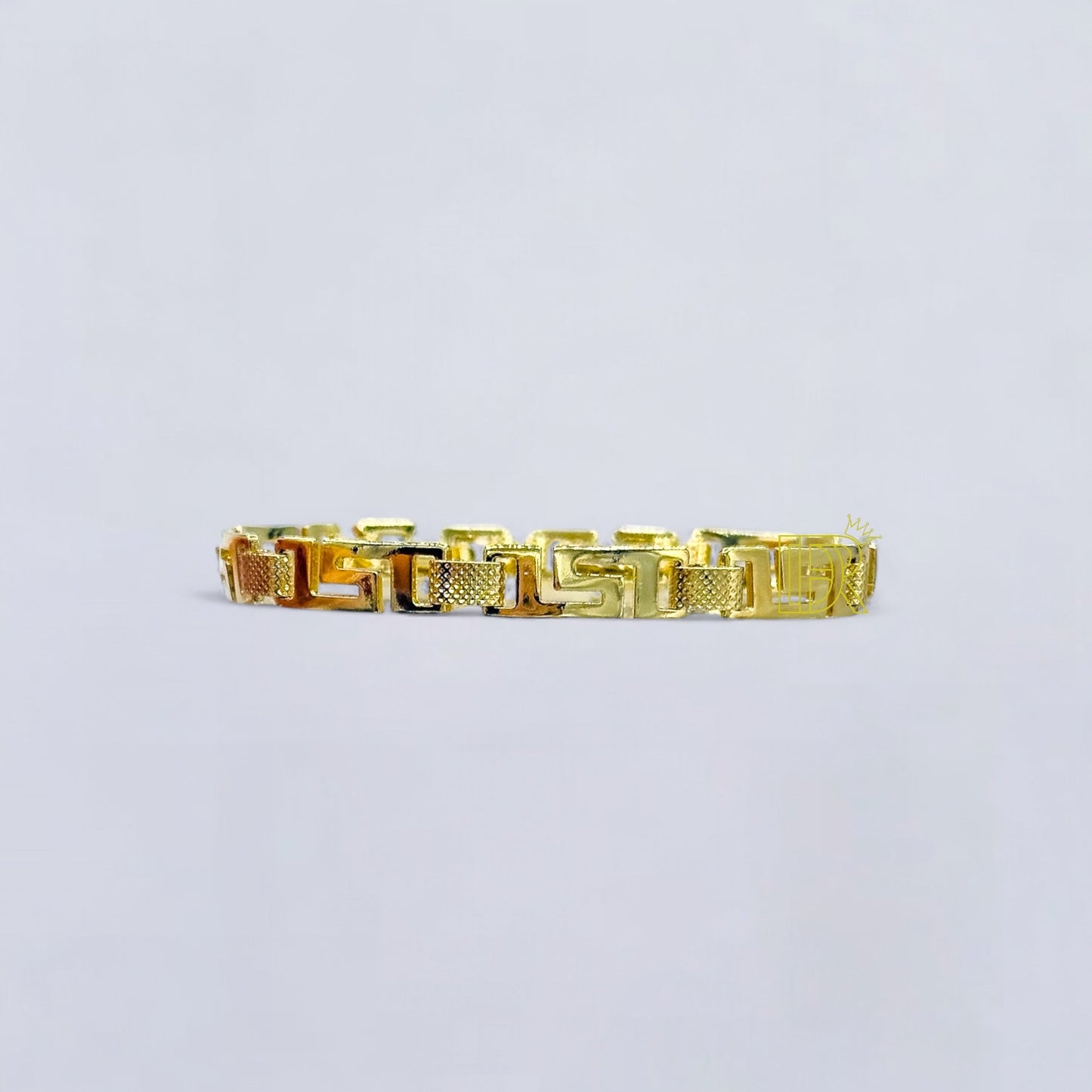 Pulsera bañado en oro de 14 quilates, revestimiento metálico duradero, ideal para uso diario