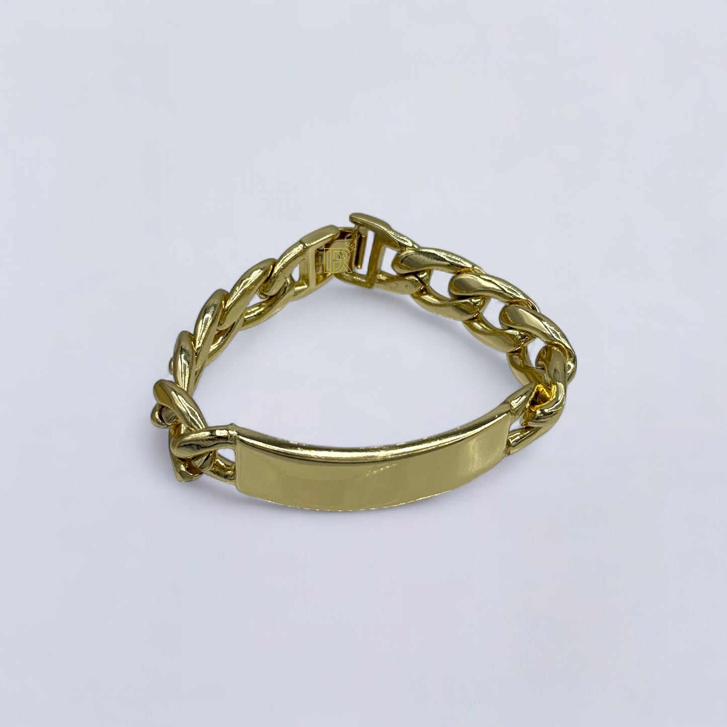 Didiray - Chapado en oro de 14 k, pulsera de hombre de hombre customizable  acabado premium y durabilidad, brillo duradero, regalo de joyería elegante, regalo para hombre