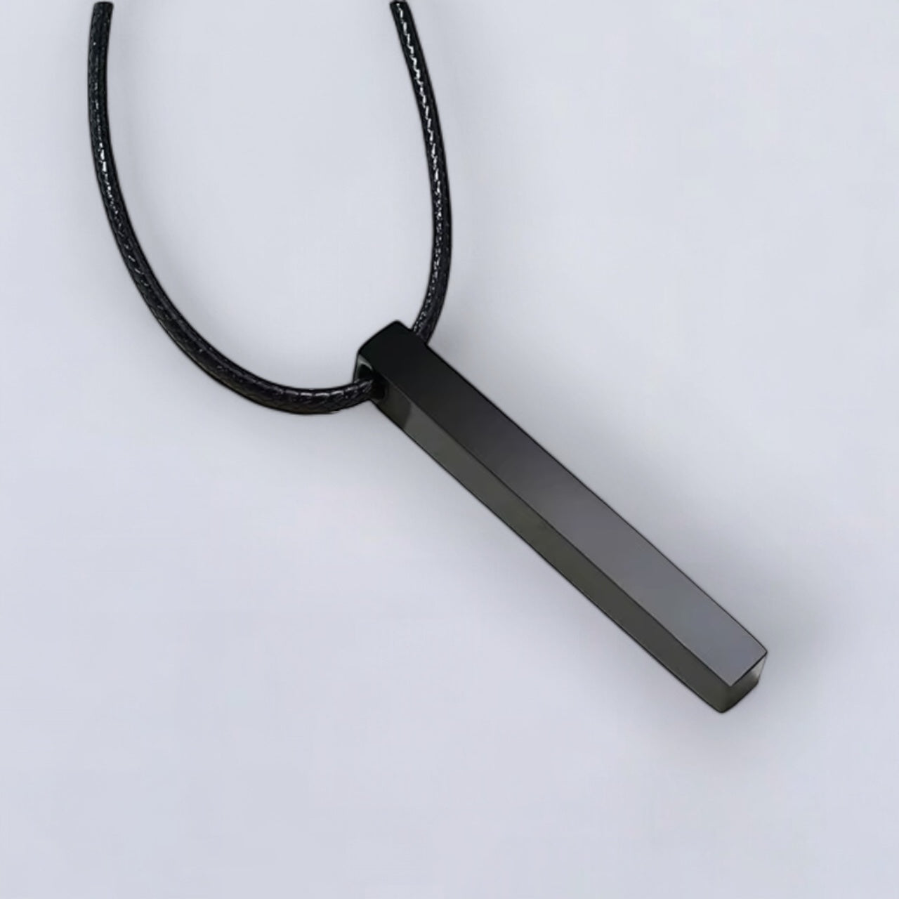 Didiray collar de hombre con dije de acero inoxidable,para personalizar, grabar, para regalos o uso diario