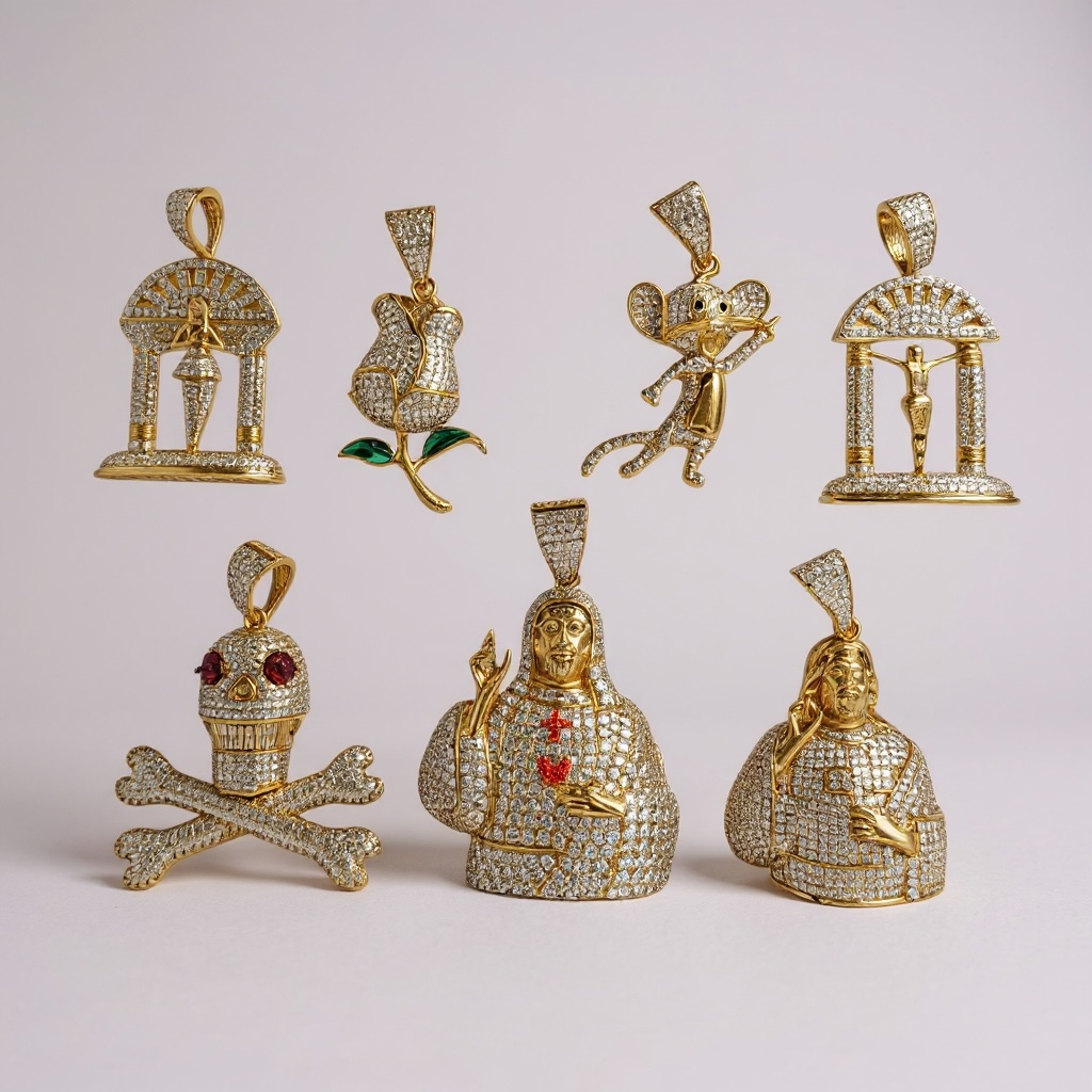 Cadenas colgantes Didiray chapadas en oro de 14 quilates, hipoalergénicas, joyería informal de moda para uso diario, acabado de lujo de alta calidad.