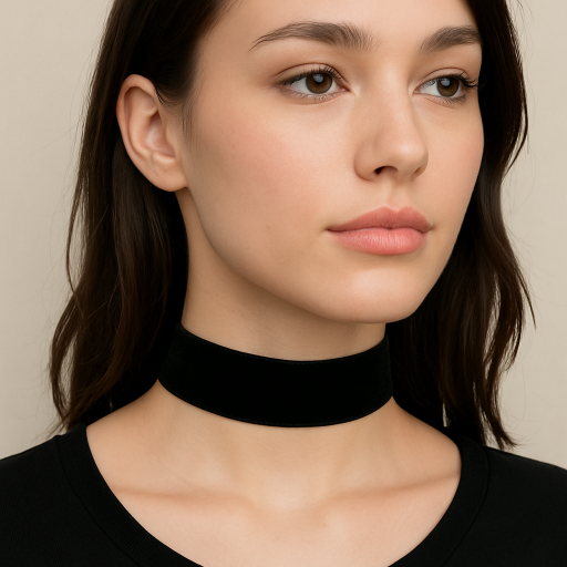 Collar Choker de Terciopelo