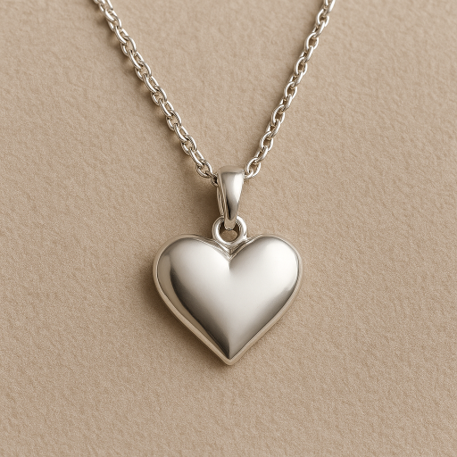 Collar Corazón de Plata