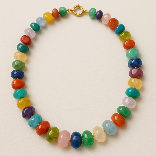 Collar de Piedras Naturales