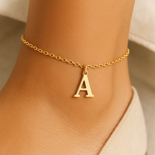 Tobillera con Inicial