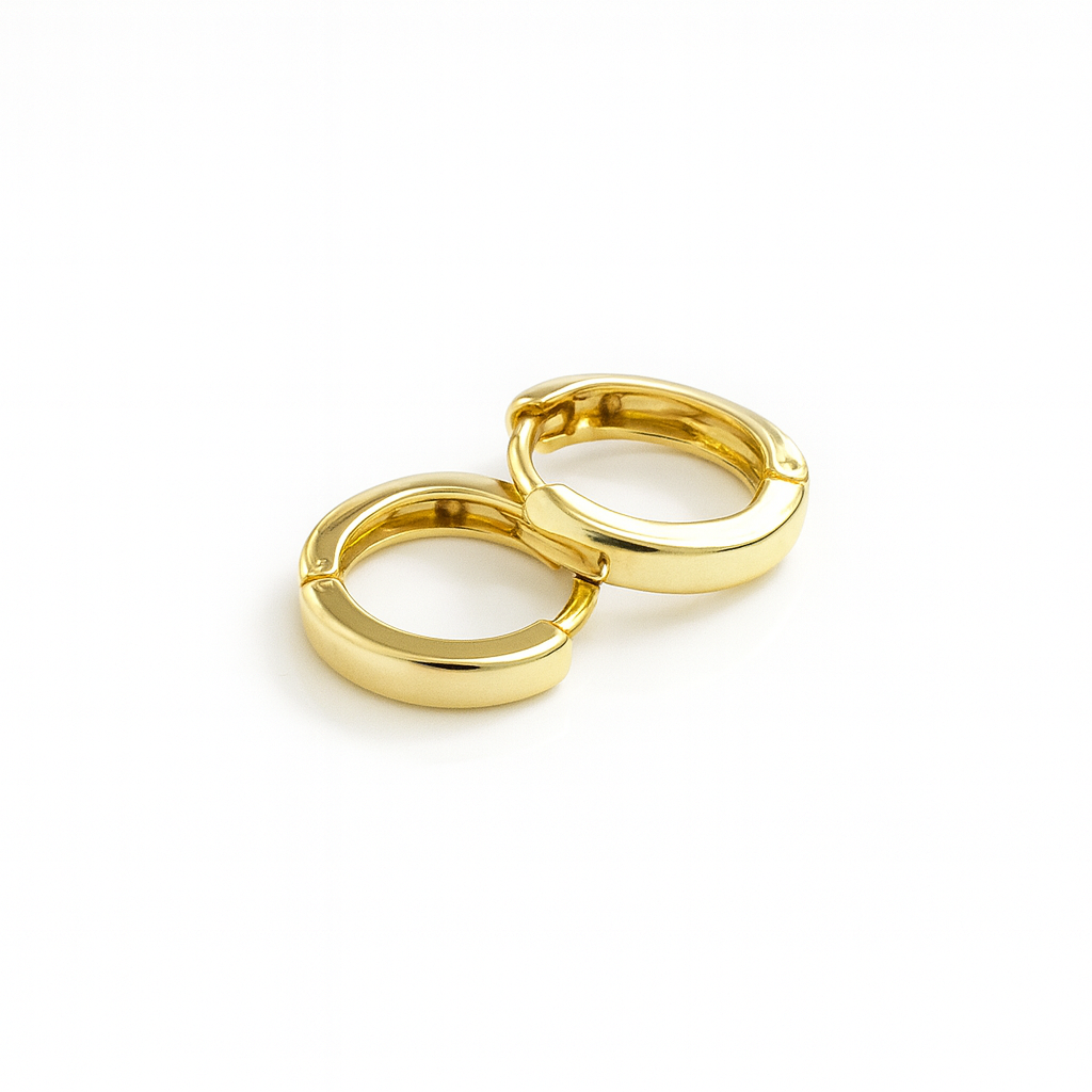 DIDIRAY Pendientes para mujer pequenos minimalistas  chapados en oro de 14K, brillo duradero, acabado reforzado de primera calidad, regalo perfecto.