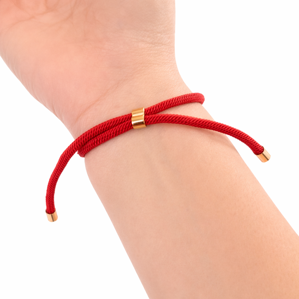 Pulsera ajustable de cuerda trenzada de la marca Didiray, fabricada en acero inoxidable con logotipo o frase personalizada grabada, pulsera de moda unisex.