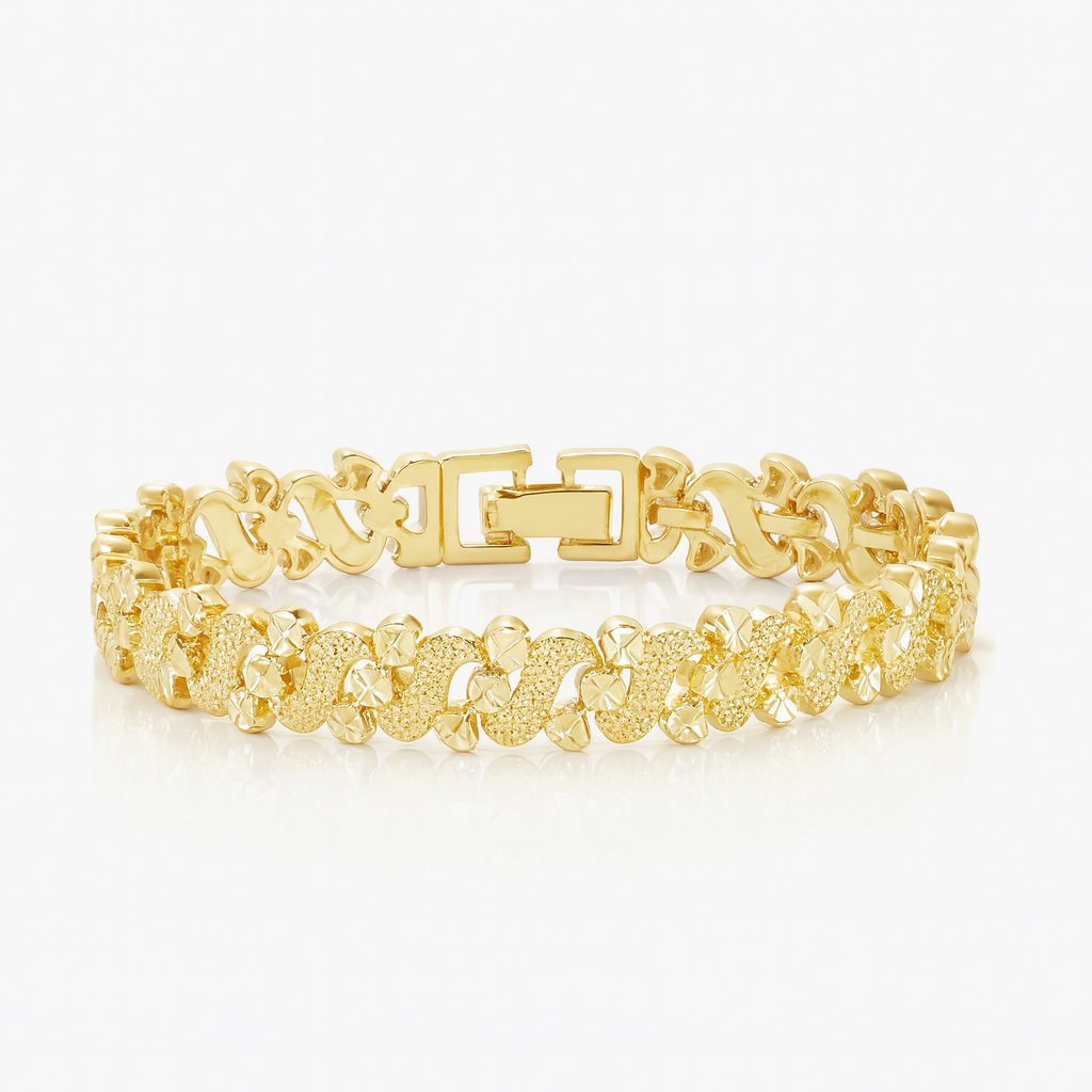 DIDIRAY PULSERA DE CON ESTILO mujer chapados en oro de 14K con brillo duradero y acabado reforzado de primera calidad.