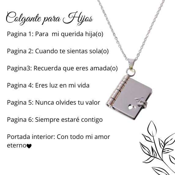 Didiray - Colgante chapado en oro de 14 quilates "Para mi querida hija (hijo)". Un regalo de joyería significativo para cumpleaños, graduación u ocasiones especiales. Acabado premium reforzado, brillo duradero.