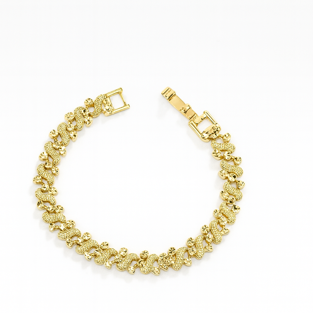 DIDIRAY PULSERA DE CON ESTILO mujer chapados en oro de 14K con brillo duradero y acabado reforzado de primera calidad.